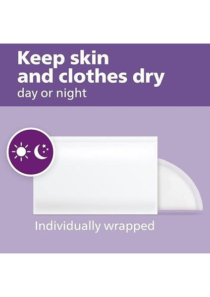 Avent Tek Kullanımlık Göğüs Pedleri, 24'lü, Ultra Ince ve Emici, Petek Doku, Gece Gündüz Konfor, Hijyenik Ambalajlı, Sızdırmaz ve Hava Alan Yapı, SCF254/24 modelleri