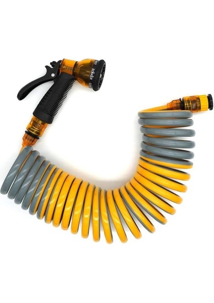 DY5910S Spiral Bahçe Sulama Hortum Seti 10 mt