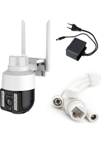 INT-CMR21 Sd-Kart Destekli Hareketli Sesli Gece Renkli Ptz Wifi Güvenlik Kamerası