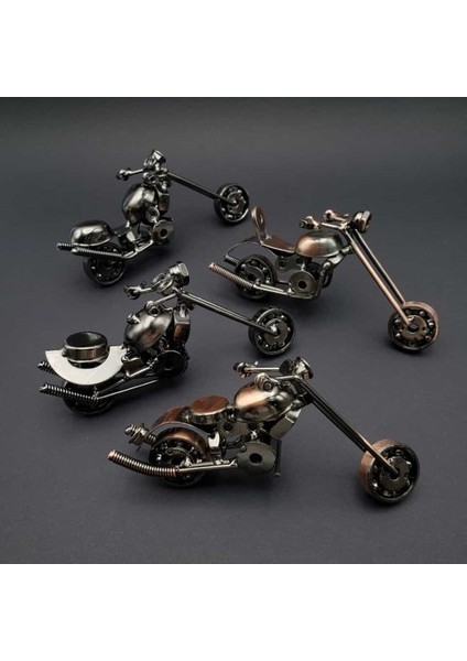El Yapimi Dekoratif Metal Motor