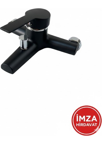 Armatür Akasya Banyo Bataryası (Siyah)