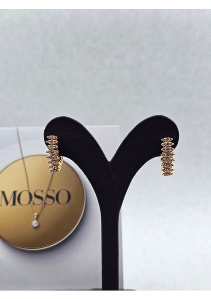 Xuping Pırlanta Model Rosegold Çelik Küpe indirimleri