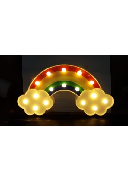 LED Işıklı Gökkuşağı Gece Lambası fiyatları