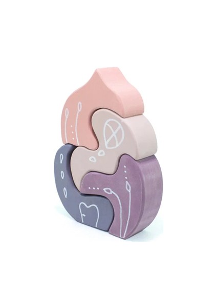 Ahşap Waldorf Oyuncak, Doğal ve Güvenli Oyun Seçeneği, Kahverengi modelleri