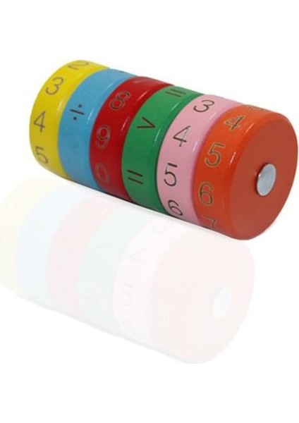 Renkli Eğitici Yapboz Rulo Oyuncak, Öğrenmeye Keyifli Katkı Sağlar