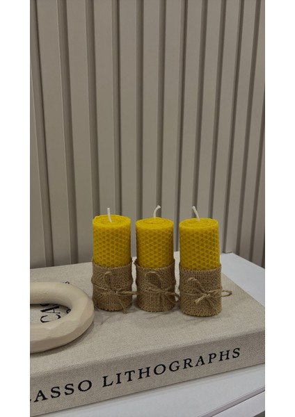 10X4 cm Bal Mumu Mum – Organik, El Yapımı, Kutu İÇINDE3ADET