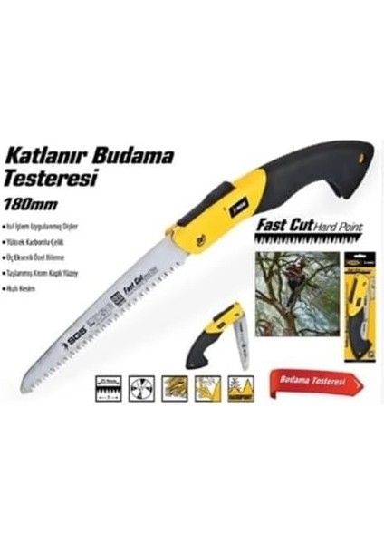 1755 Katlanır 180 mm Budama Testeresi modelleri