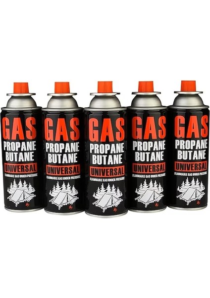 Yapımarket Kamp Ocak Gazı 227 gr (400ML) Kartuş- 5 Adet