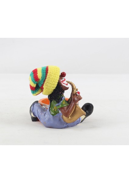 Jamaikalı Adam Rasta Figürlü Küllük Para, Anahtar Kasesi Masaüstü Dekoratif Biblo Yeni Ev Hediyesi C indirimleri