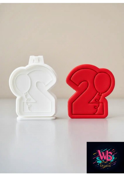 2 Yaş Doğum Günü Kurabiye Kalıbı ve Şeker Hamuru Şekillendirici fiyatları