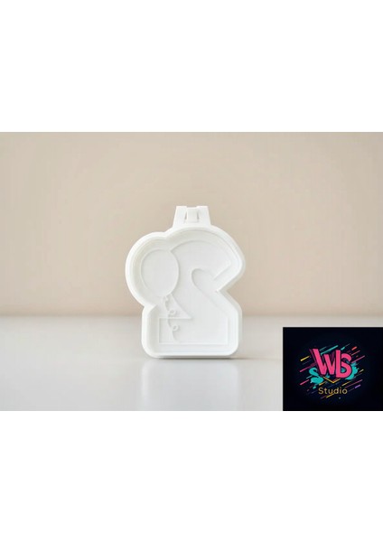 2 Yaş Doğum Günü Kurabiye Kalıbı ve Şeker Hamuru Şekillendirici modelleri