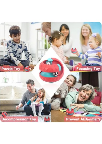 Renkli Gyroscopic Oyuncak Küre, Eğlenceli ve Öğretici Hobi Seti