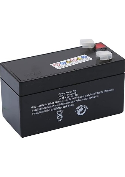 AX12-1.3 12V Volt - 1.3AH Amper Bakımsız Kuru Akü modelleri