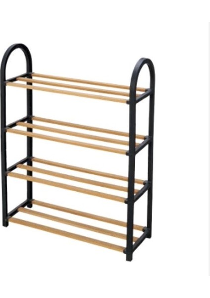 Çok Amaçlı Ahşap Ayakkabılık Raf 4 Katlı fiyatları