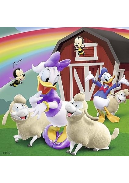 Puzzle 3X49 Parça Mickey Club House Renkli 3+ fiyatları