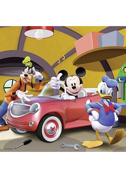 Puzzle 3X49 Parça Mickey Club House Renkli 3+ modelleri