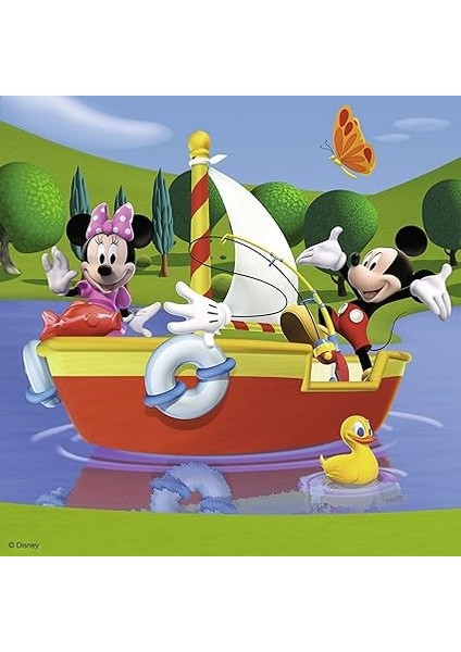 Puzzle 3X49 Parça Mickey Club House Renkli 3+ fırsatları