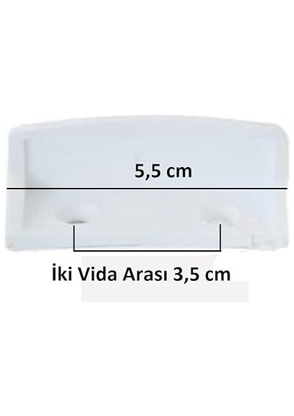 Tutamak, Beyaz 6 Adet (12 Adet Akıllı Montaj Vidası Ile Birlikte) fiyatları