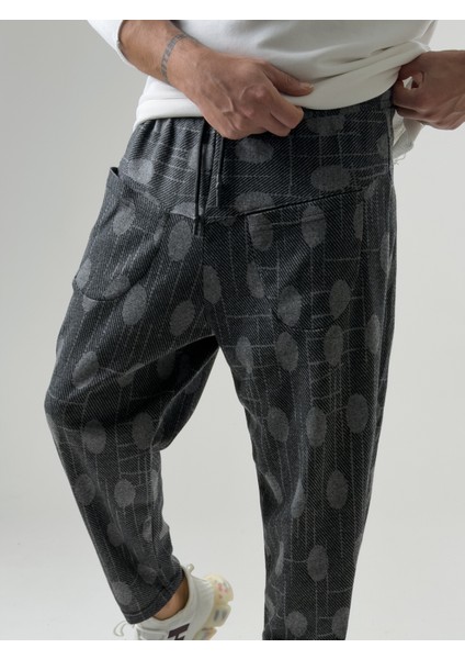 Ön Cep Detaylı Erkek Desenli Baget Pantolon COC2580 indirimleri