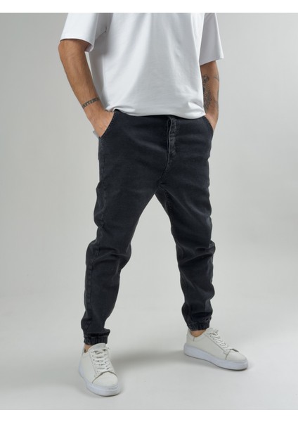 Erkek Antrasit Kot Jogger Pantolon COC2582