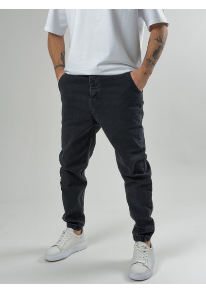 Erkek Antrasit Kot Jogger Pantolon COC2582 modelleri