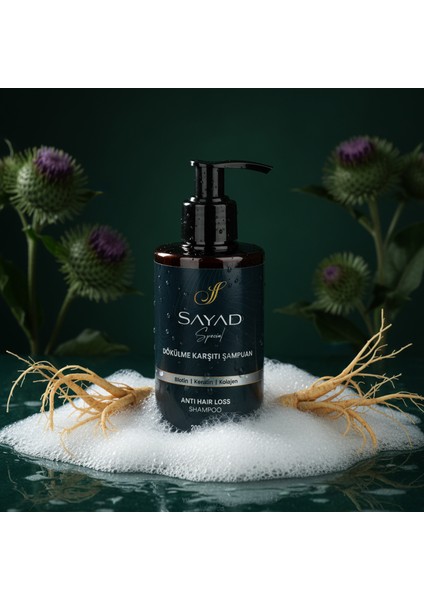 Dökülen Saçlara Özel Dökülme Karşıtı Saç Bakım Şampuanı