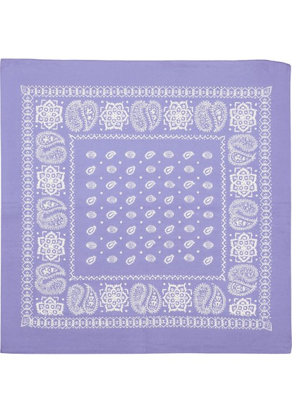 Lila Paisley Desenli Kare Fular fiyatları