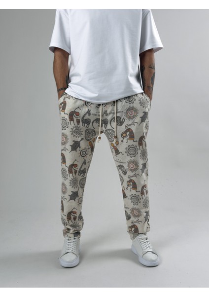 Desenli Baget Pantolon COC2584 fiyatları