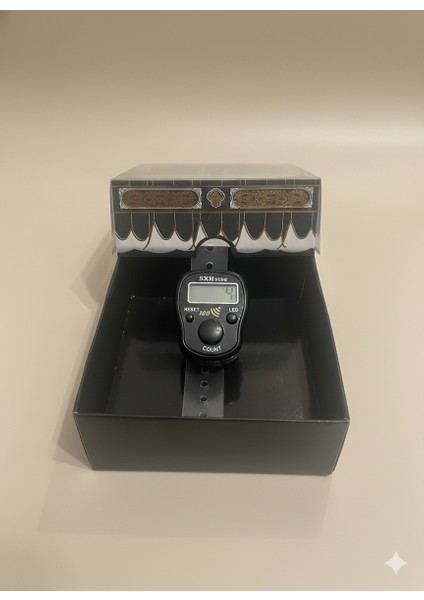 Hediyelik (Mevlid Çeyizlik Hac Umre) Sesli LED Işıklı Kutulu Zikirmatik - 30 Adet fiyatları