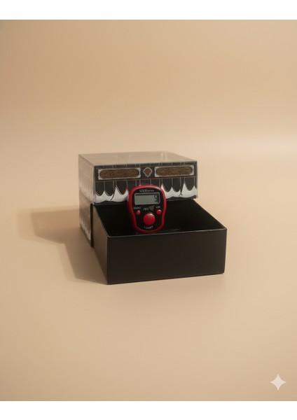 Hediyelik (Mevlid Çeyizlik Hac Umre) Sesli LED Işıklı Kutulu Zikirmatik - 30 Adet modelleri