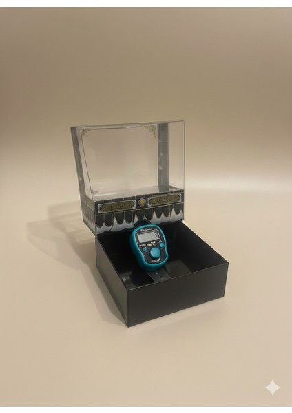 Hediyelik (Mevlid Çeyizlik Hac Umre) Sesli LED Işıklı Kutulu Zikirmatik - 30 Adet