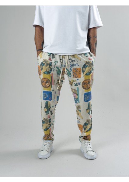 Etnik Desenli Erkek Baget Pantolon COC2588 fiyatları