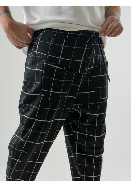 Ön Cep Detaylı Desenli Erkek Baget Pantolon COC2601 fırsatları