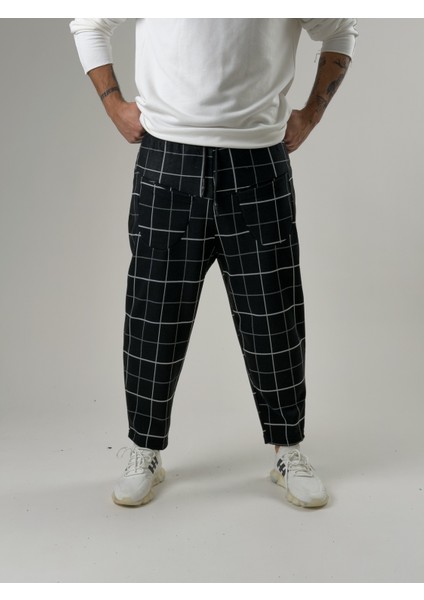 Ön Cep Detaylı Desenli Erkek Baget Pantolon COC2601 indirimleri