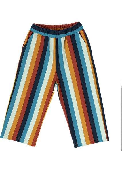 Unisex Rainbow Stripe Pantolon
