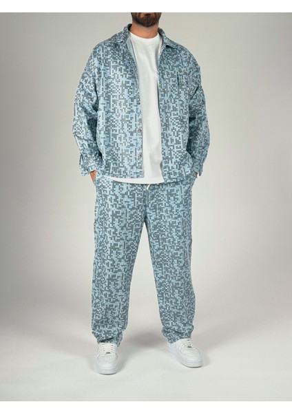 Kare Desenli Gabardin Erkek Takım COC2594 modelleri