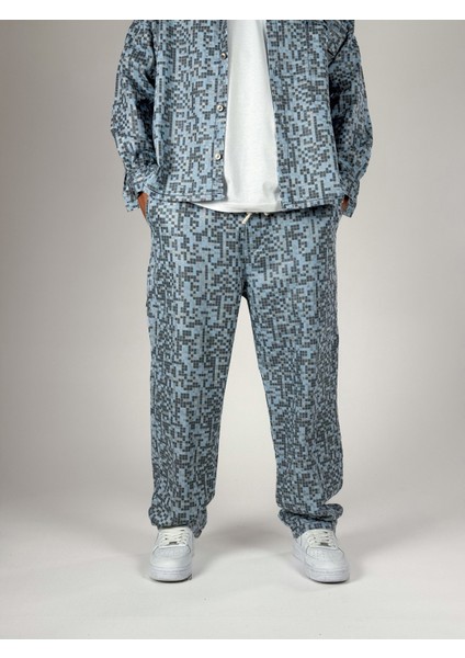 Kare Desenli Gabardin Erkek Takım COC2594 fırsatları