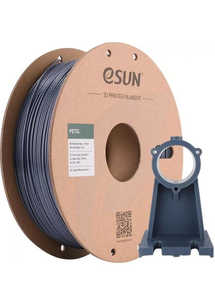 Petg Filament Gri 1,75MM 1kg - Urhanshop Gönderimli