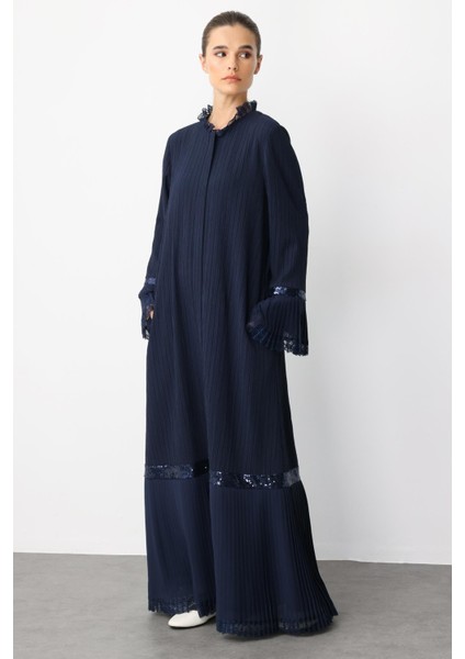 Clasicoco Şifon ve Pul Işleme Özel Dokuma Kumaş Ferace-Laci fiyatları