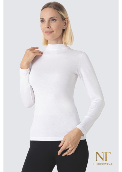 Kadın Bambu Balıkçı Yaka Uzun Kol Body – Hafif, Rahat ve Şık fiyatları