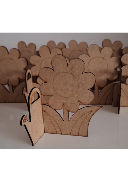 10 Adet Ahşap Çiçek Su Kabı Hobi ve Sanat Seti, Anneler Günü Için Mükemmel indirimleri