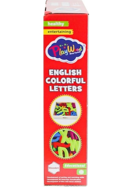 Renkli Ahşap Harfler 33 Parça, Eğlenceli ve Öğretici Set fiyatları