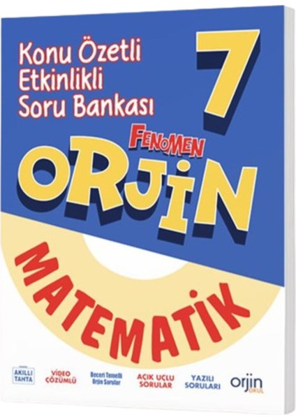 Orjin 7. Sınıf Matematik Konu Özetli Soru Bankası