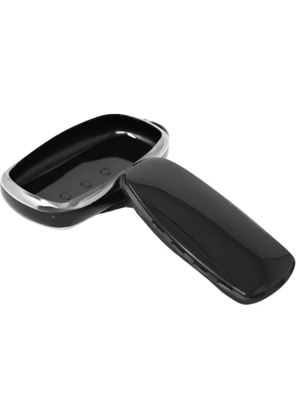 Chery Tiggo 8 Pro - 7 Jaecoo Omoda 5 Avantgarde 4 Buton Nano Anahtar Kılıfı Siyah Gri