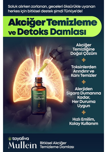 Akciğer Temizleme ve Detoks Damlası