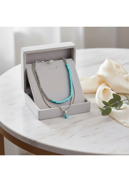 Özel Tasarım Turkuaztaşı Kolye fiyatları