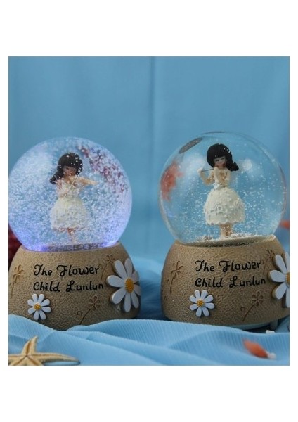 Kemancı Kız Kar Küresi Orta Boy