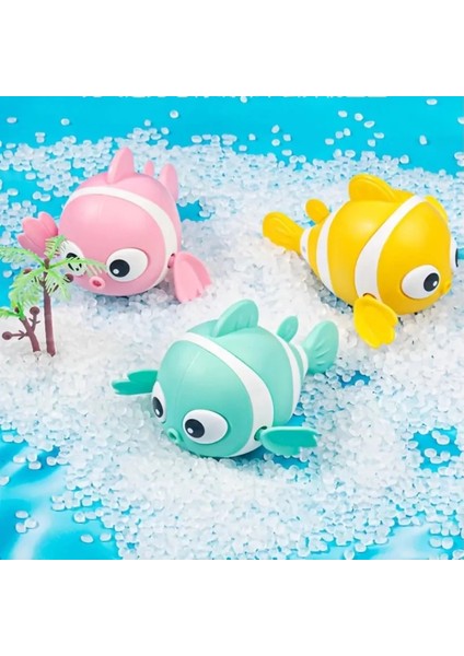 Renkli Balık Bebek Banyo Oyuncağı, Eğlenceli ve Güvenli Banyo Zamanı Hediyesi fırsatları