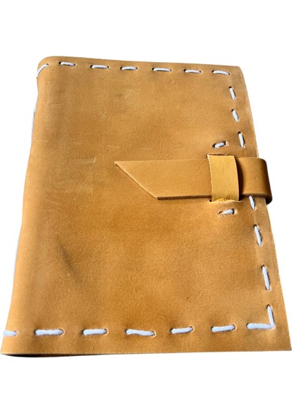 El Yapımı Hakiki Deri Vintage Defter | Kağıdı %100 El Yapımı