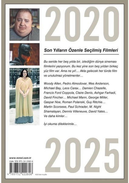 Hayatımızı Değiştiren Filmler 2020-2025 fiyatları